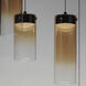 Highball LED 16.5 inch Gunmetal Multi-Light Pendant Ceiling Light