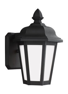 Brentwood 1 Light 10.25 inch Black Outdoor Wall Lantern, Small