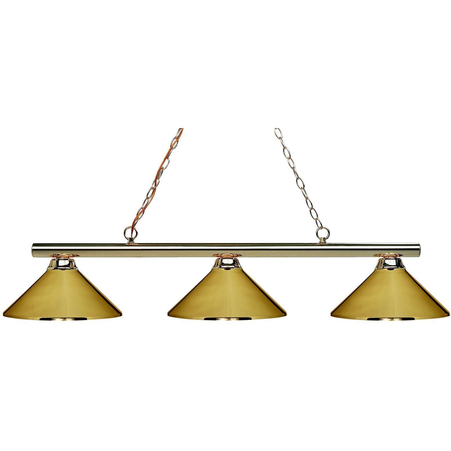 Sharp Shooter 3 Light 14.00 inch Billiard Light