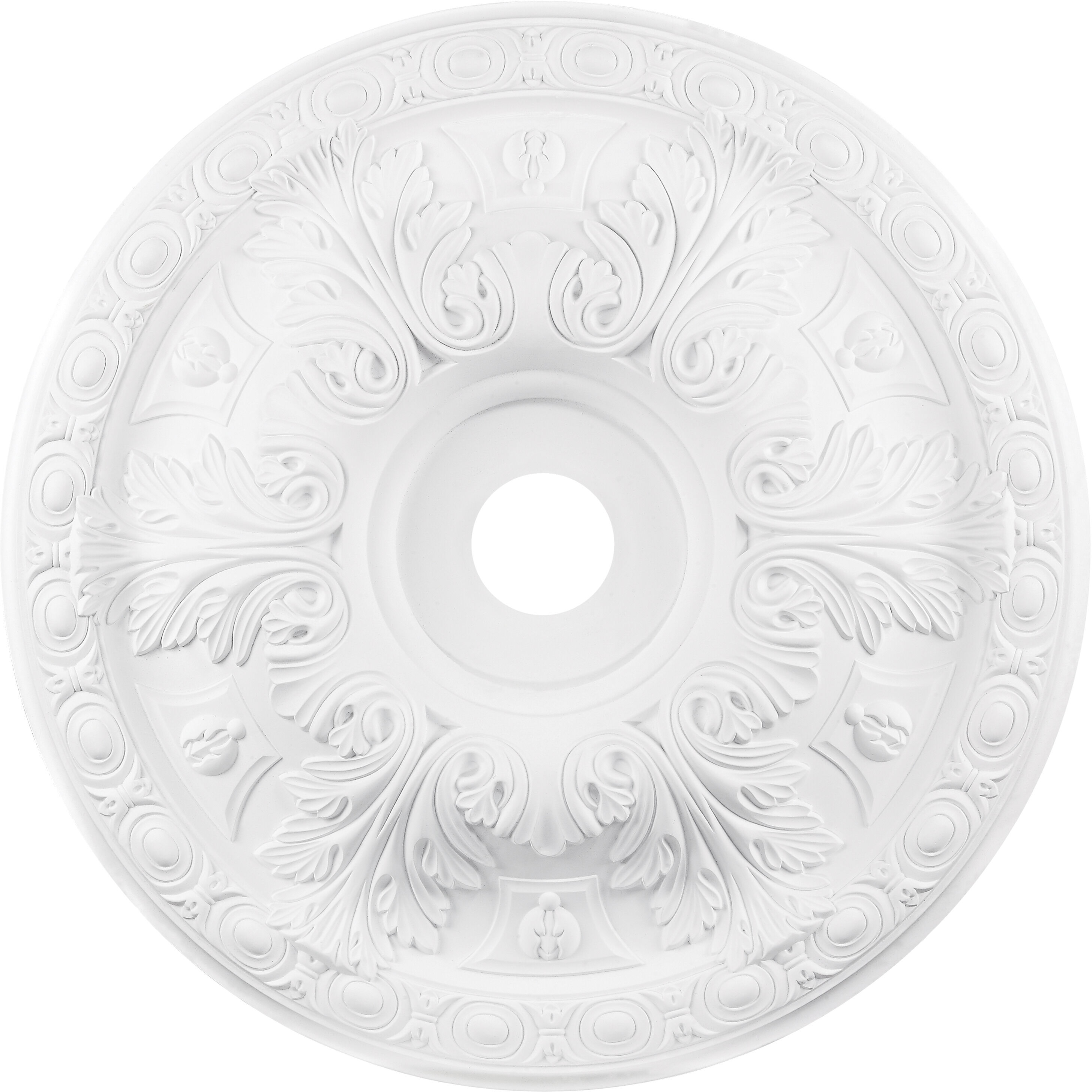 Pennington White Medallion