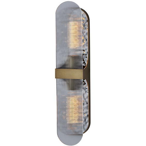 Mirage 4.5 inch True Brass Bath Vanity Wall Light