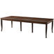 Brooksby 108 X 44 inch Cerejeira and Mahogany Dining Table