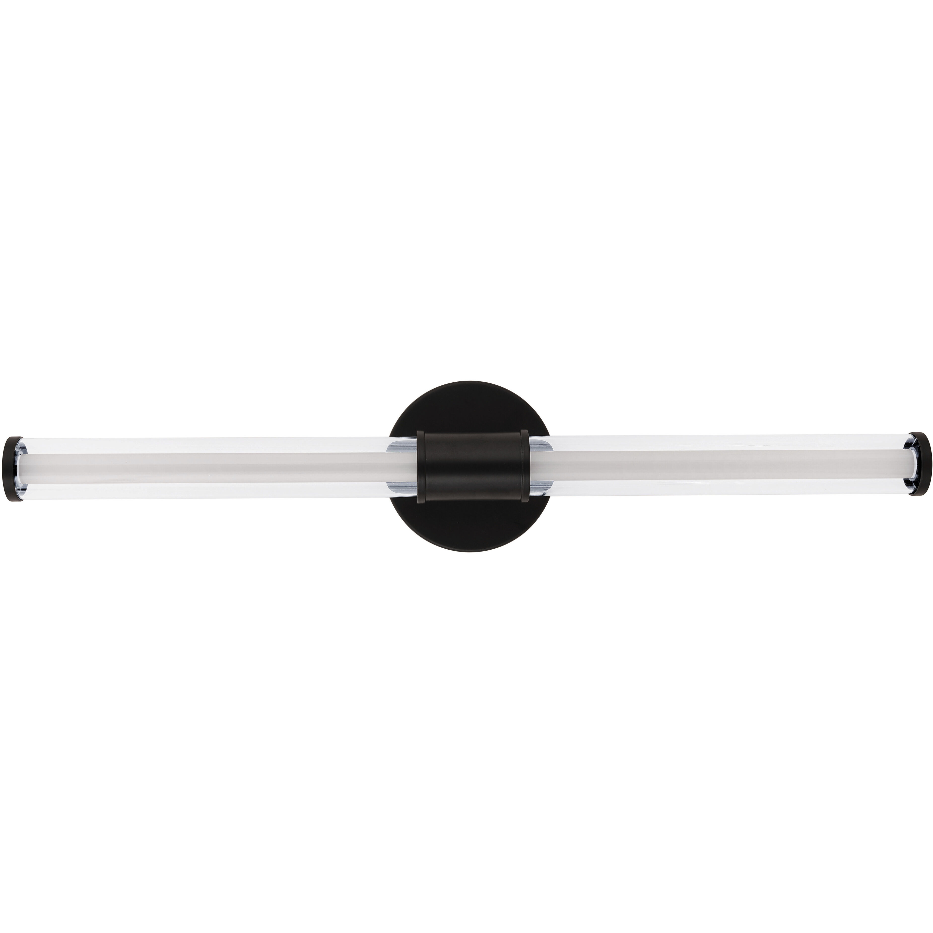 Contrast LED 24 inch Flat Black Vanity Light Wall Light