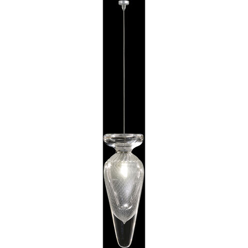 Essence 1 Light 4 inch Silver Pendant Ceiling Light