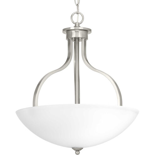 Antelo View Dr 3 Light 17 inch Brushed Nickel Inverted Pendant Ceiling Light