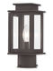 Princeton 1 Light 11 inch Bronze Outdoor Post Top Lantern