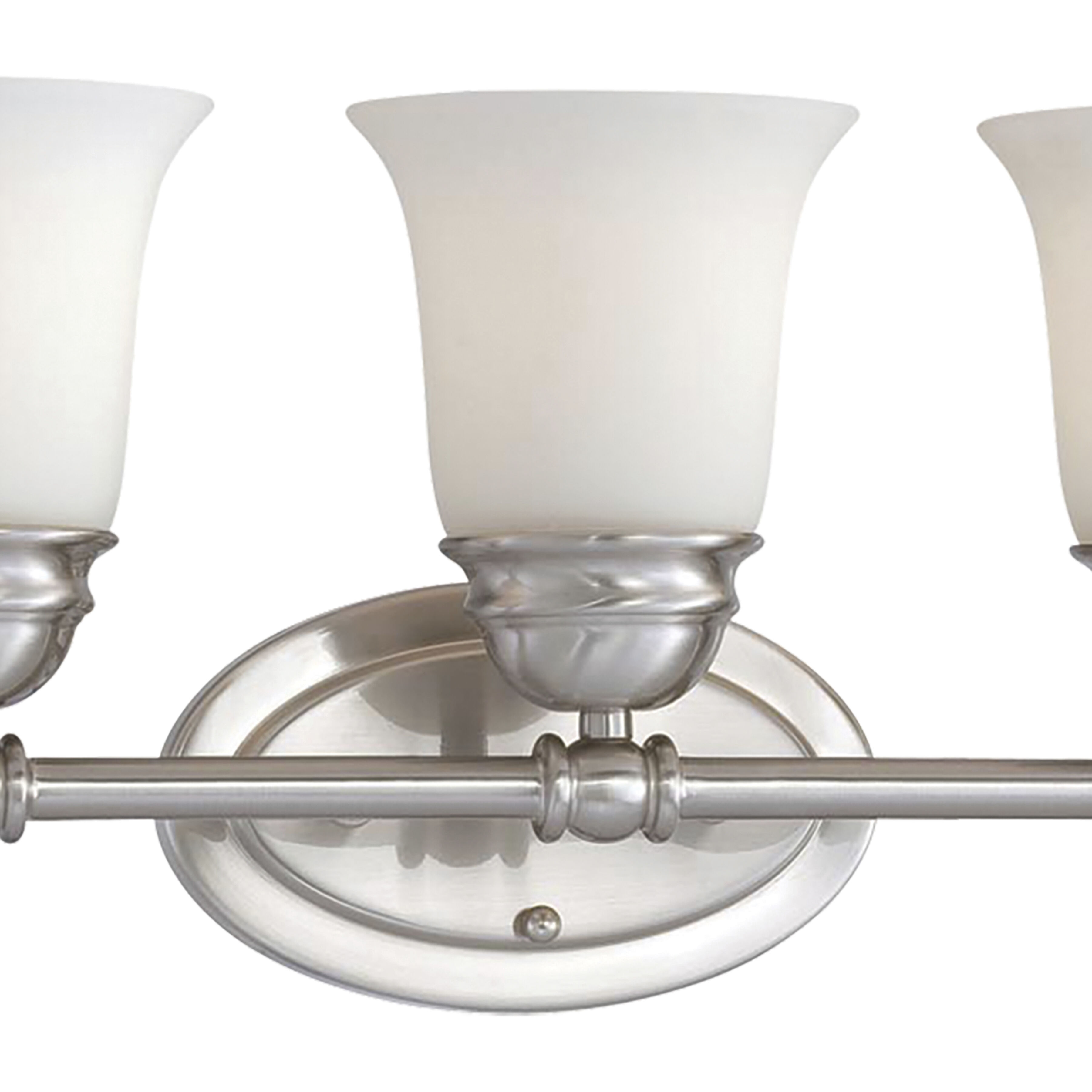 Bella Vanity Light Wall Light in Brushed Nickel