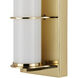 Blaine 1 Light 5 inch Polished Brass Bath Wall Sconce Wall Light