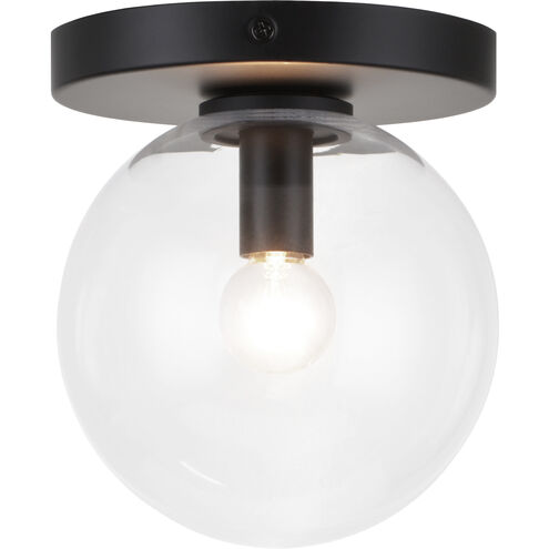 Cosmo Wall Sconce Wall Light in Black and Clear