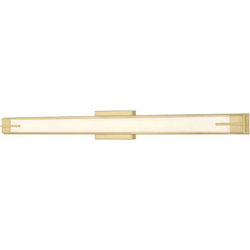 Chase LED 43 inch Modern Gold Bath Vanity Light Wall Light