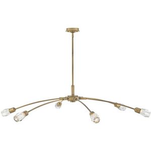 Atera 6 Light 60.00 inch Chandelier