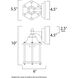 Builder Cast LED 10 inch Empire Bronze Outdoor Wall Mount