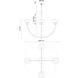 Alora Mood Sylvia 4 Light 26.5 inch Brushed Gold Chandelier Ceiling Light