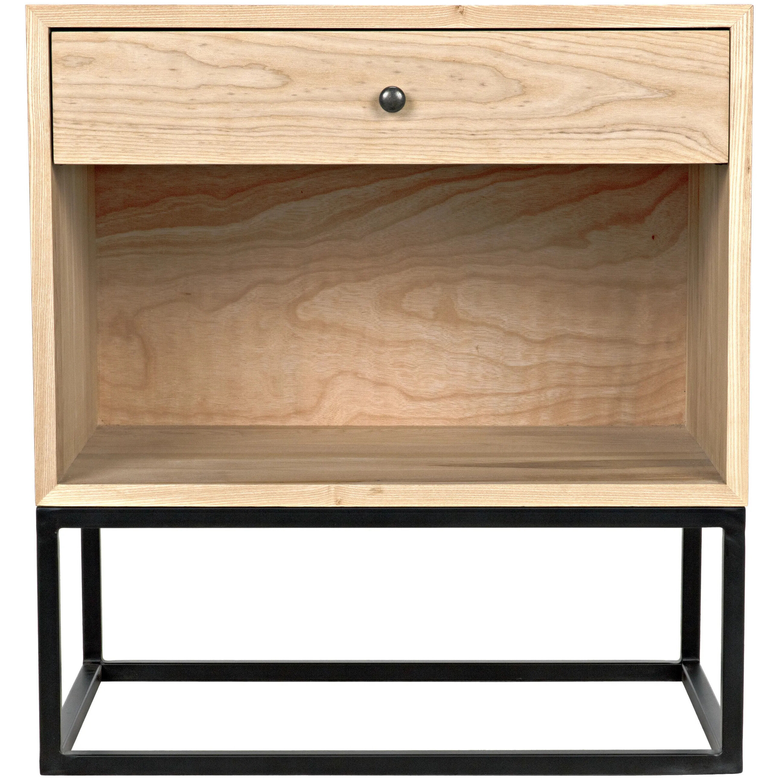 Garland 28 X 26 inch Matte Black Side Table