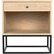 Garland 28 X 26 inch Matte Black Side Table
