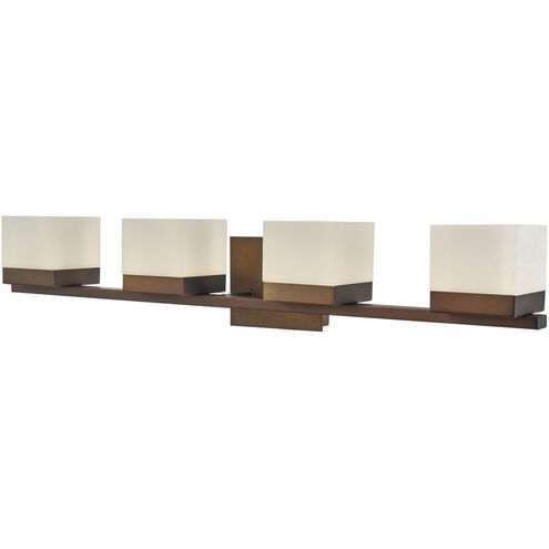Cubic LED 31 inch Bronze Vanity Bar Light Wall Light
