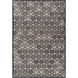 Alameda 36 X 24 inch Black, Charcoal, Medium Gray, Light Gray Rug