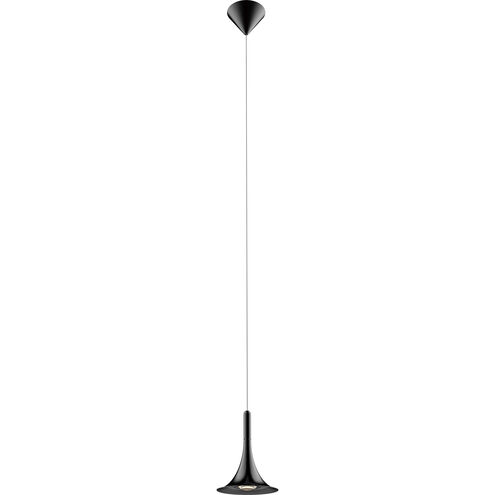 Jazz 1 Light 6 inch Satin Dark Gray Pendant Ceiling Light