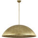 Kelly Wearstler Utopia LED 48 inch Gild Sculpted Pendant Ceiling Light
