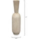Channel Decorative 17 X 4.5 inch Vase