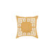 Milo 20 X 20 inch Tan and Beige Throw Pillow