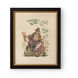 Chelsea House Brown and Antique Gold Frame Watercolor