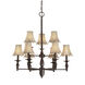 Signature 9 Light 30 inch Antique Bronze Chandelier Ceiling Light