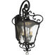 Great Outdoors Brixton Ivey 3 Light 13.25 inch Outdoor Pendant/Chandelier