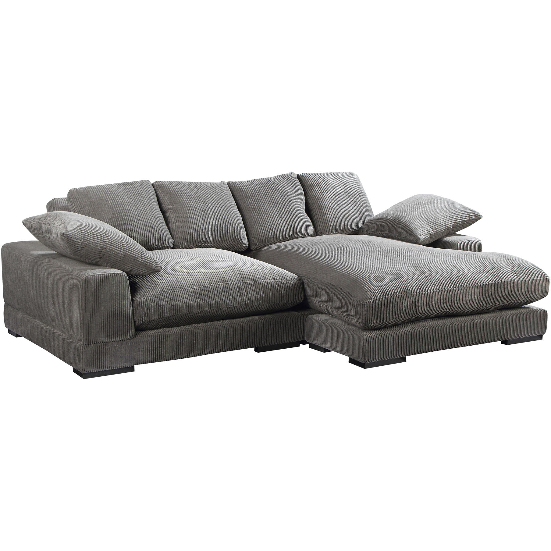 Plunge 106 X 46 inch Grey Sectional