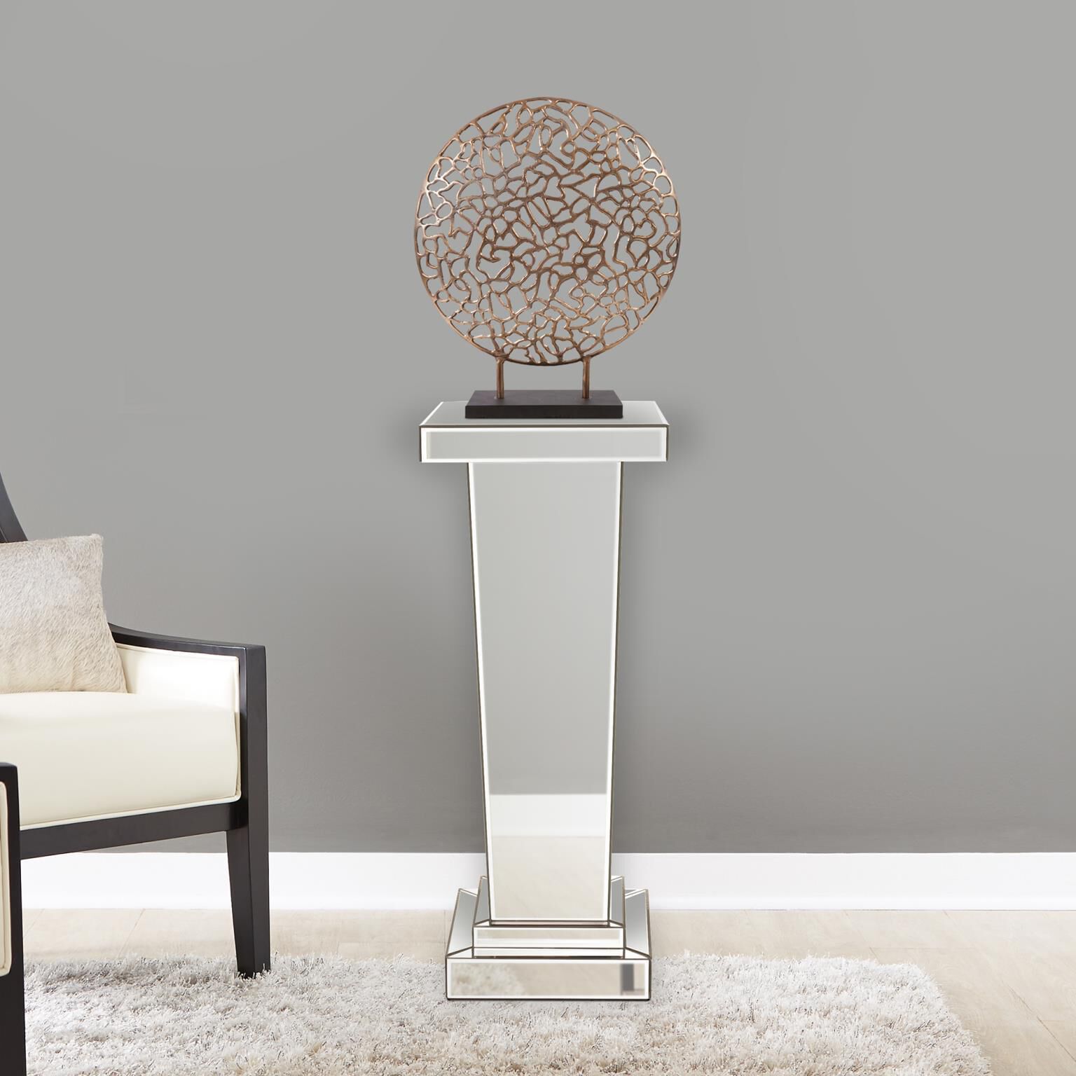 Carina 36 X 15 inch Mirror Pedestal