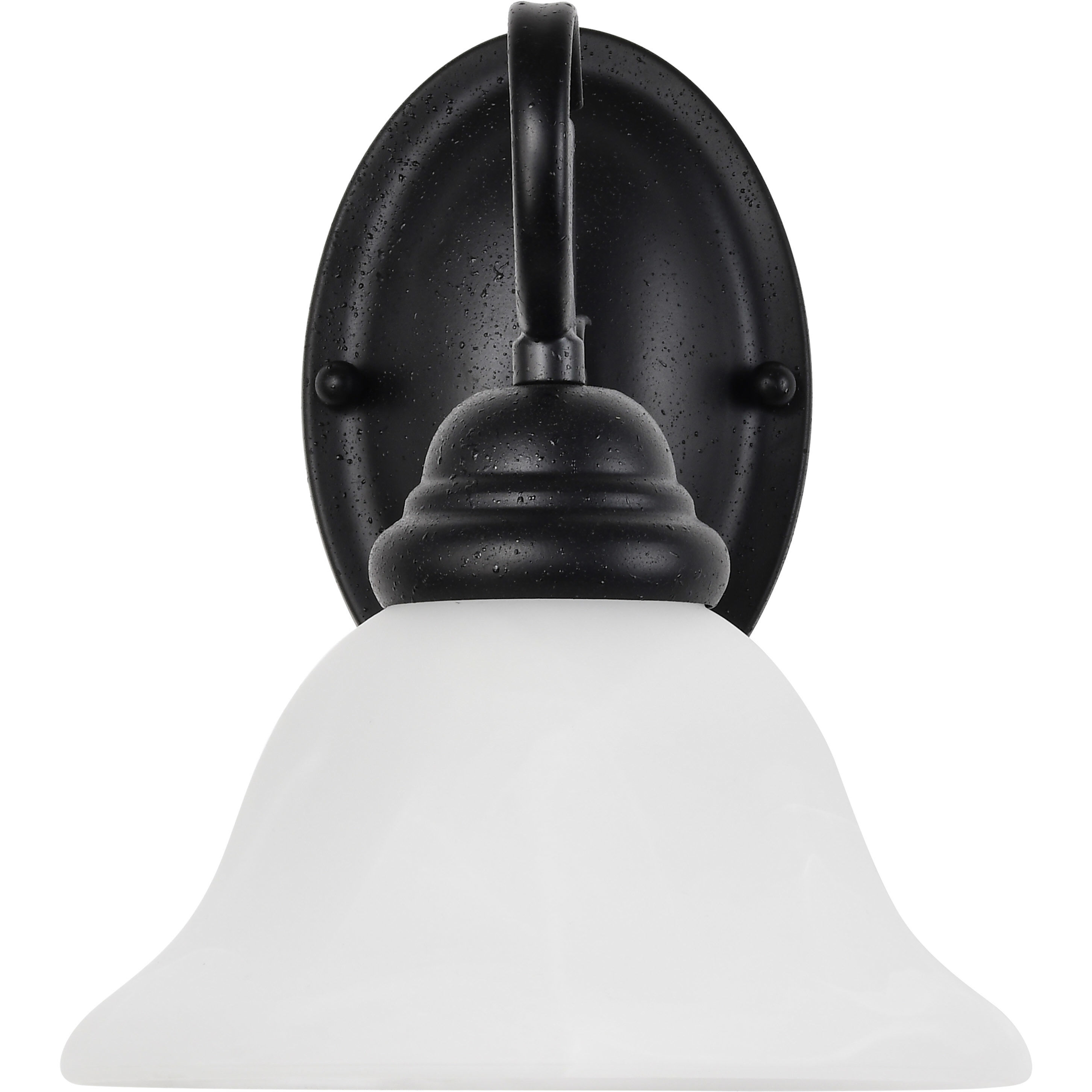 Castillo 1 Light 9 inch Textured Black Vanity Light Wall Light