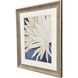 Blue Dry Palms Blue and Beige Framed Art, Propac