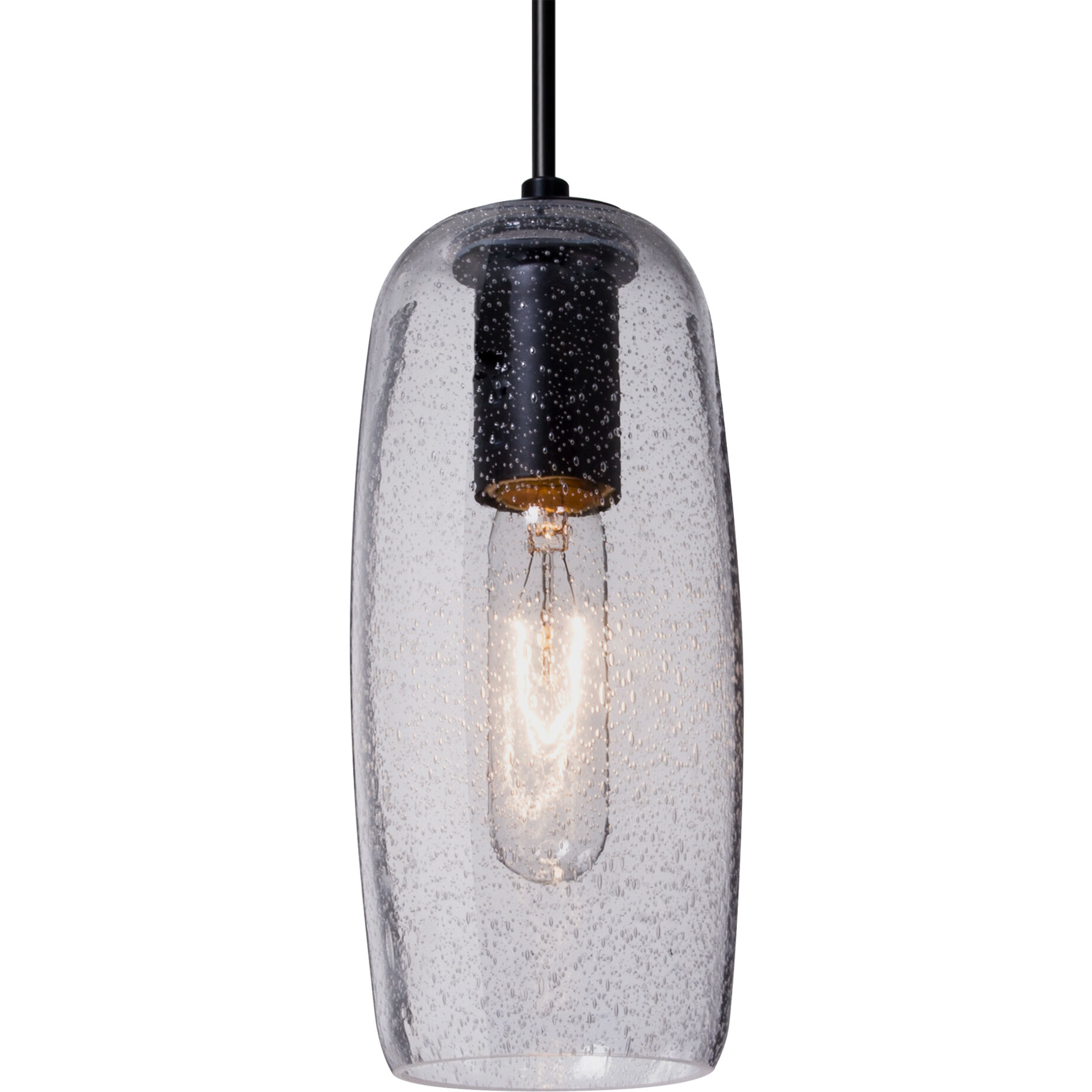 Black cord pendant light store