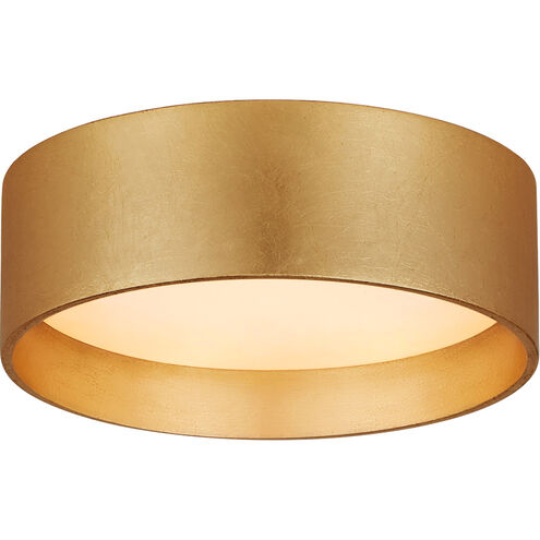 Shaw LED 5.25 inch Gild Solitaire Flush Mount Ceiling Light