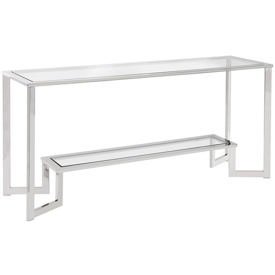Harmony 63 inch Silver Console Table