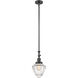 Franklin Restoration Bullet 1 Light 7 inch Oil Rubbed Bronze Mini Pendant Ceiling Light in Incandescent, Seedy