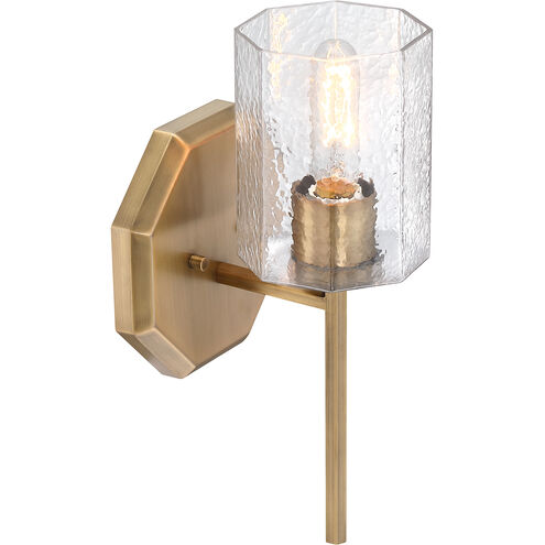 Haven 1 Light 7 inch Old Satin Brass Wall Sconce Wall Light