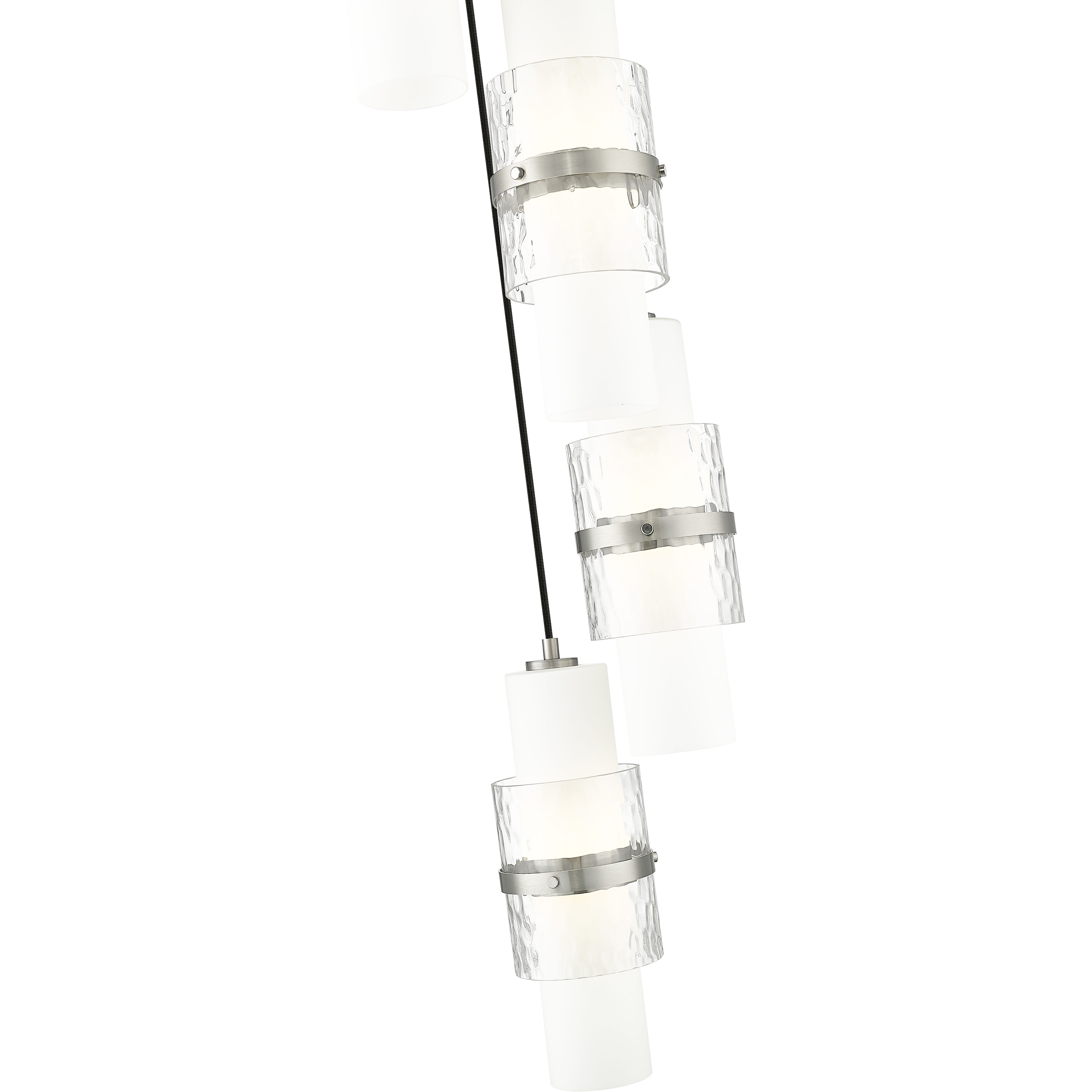 Cayden 5 Light 12 inch Brushed Nickel Chandelier Ceiling Light