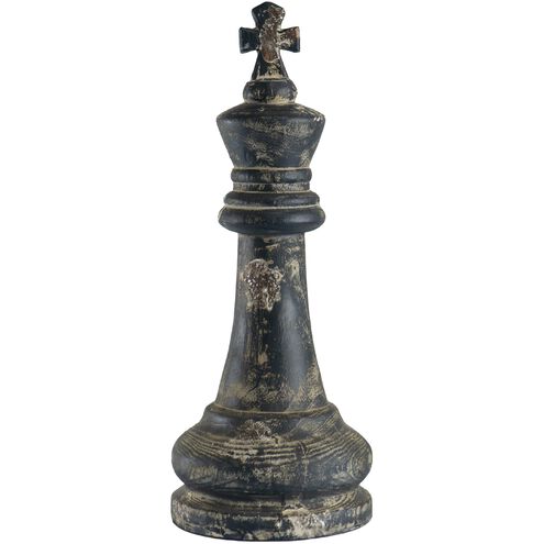 Magnesia Black Finial Décor