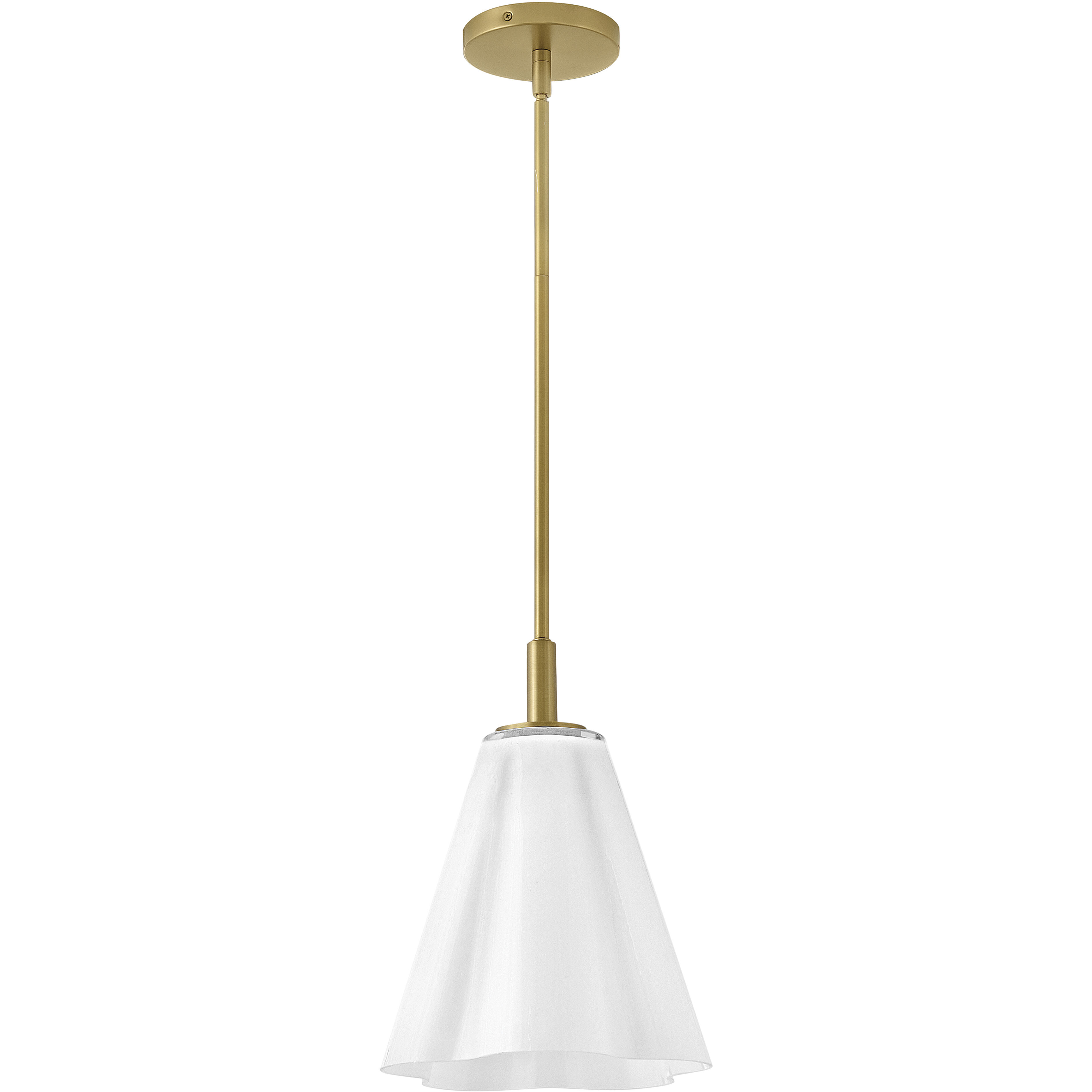 Honey 1 Light 11 inch Lacquered Brass Pendant Ceiling Light