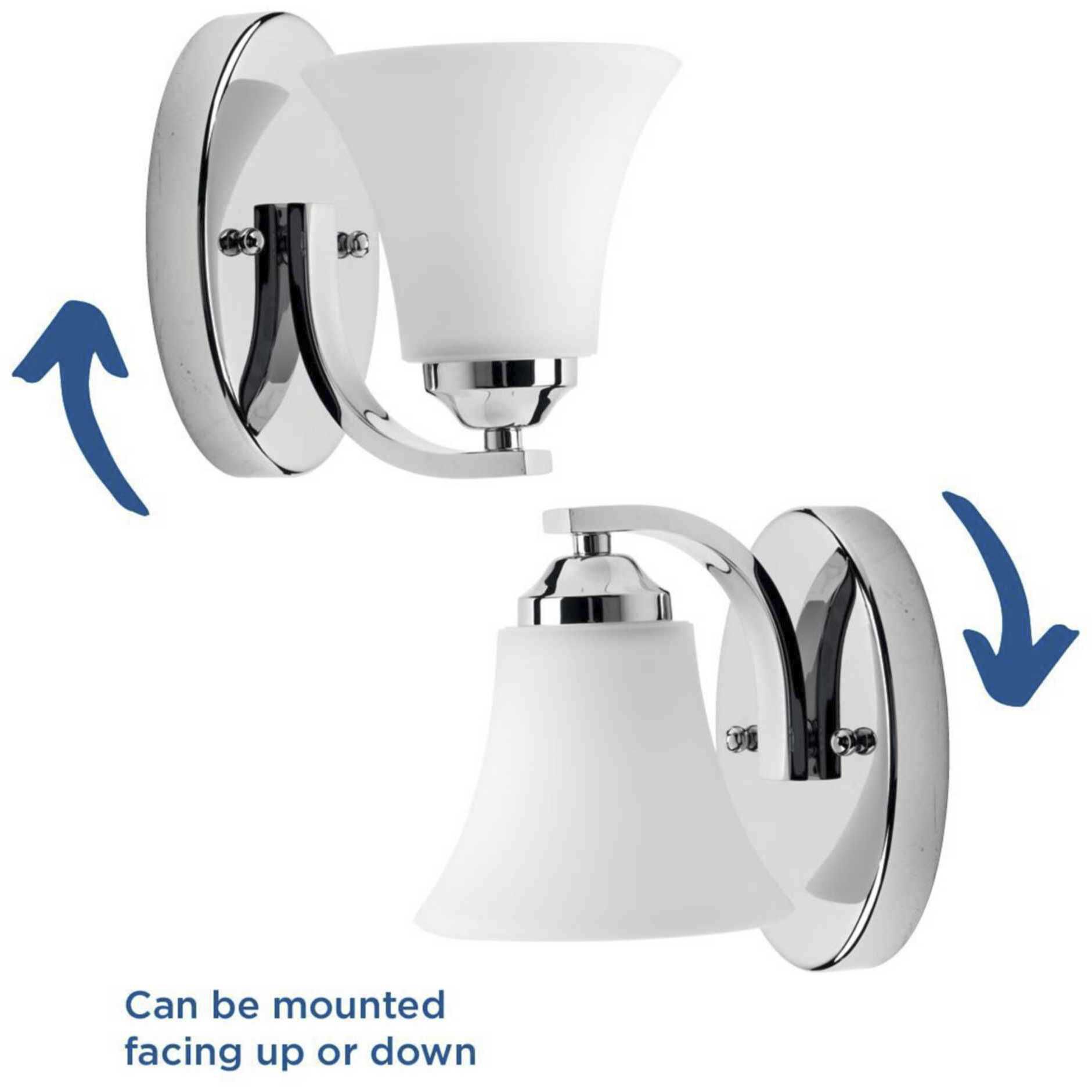 Adorn 1 Light 5.25 inch Polished Chrome Bath Vanity Wall Light