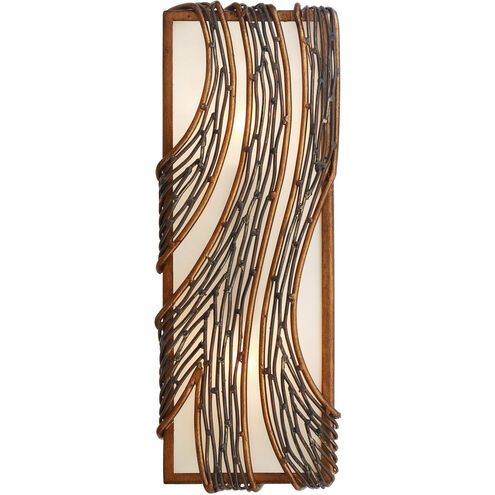 Flow Wall Sconce Wall Light in 2, Hammered Ore