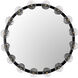Moira 33 X 33 inch Matte Black Mirror