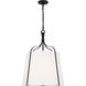 AH by Alexa Hampton Leander 3 Light Smith Steel Pendant Ceiling Light