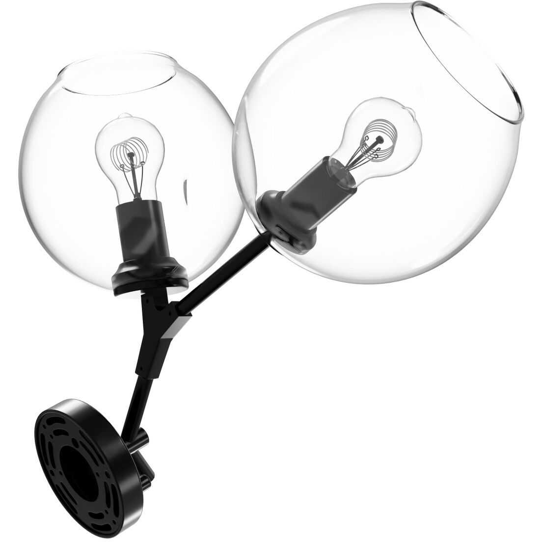 Fairfax Ave. Wall Sconce Wall Light in Dark Bronze