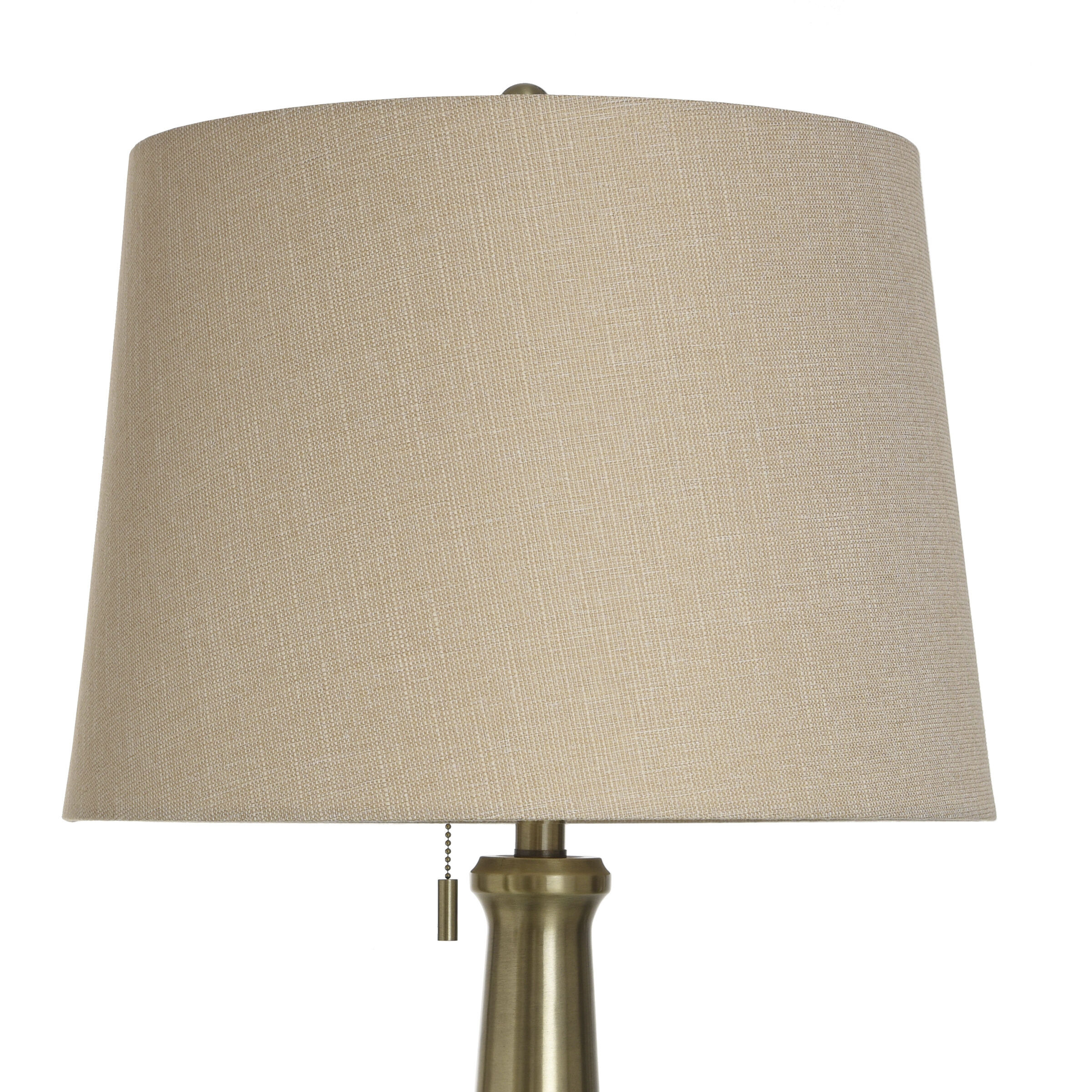 Isaiah 37 inch 100.00 watt Wine Amber Tint and Brass Table Lamp Portable Light