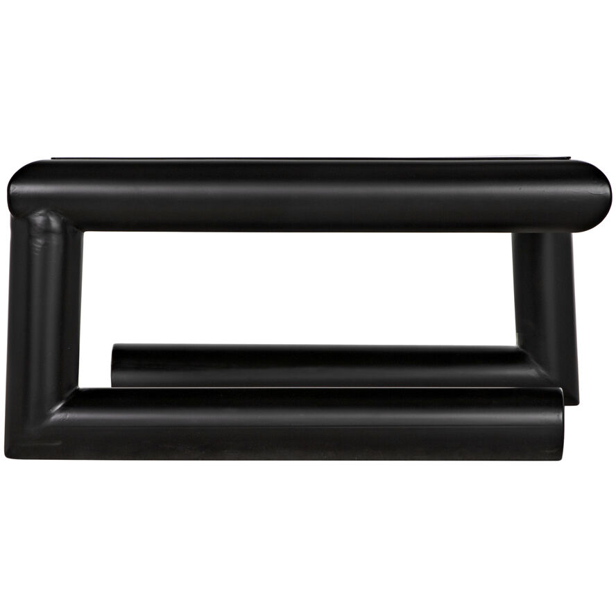 Emerson 36 X 36 inch Matte Black Coffee Table