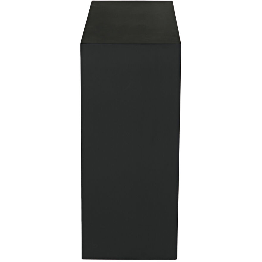 Maximus 35 X 30 inch Matte Black Console/Side Table