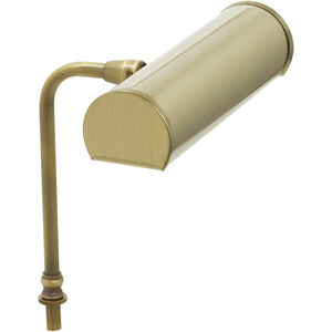 Advent 7 inch 1 watt Antique Brass Task Lamp Portable Light, Battery Operated