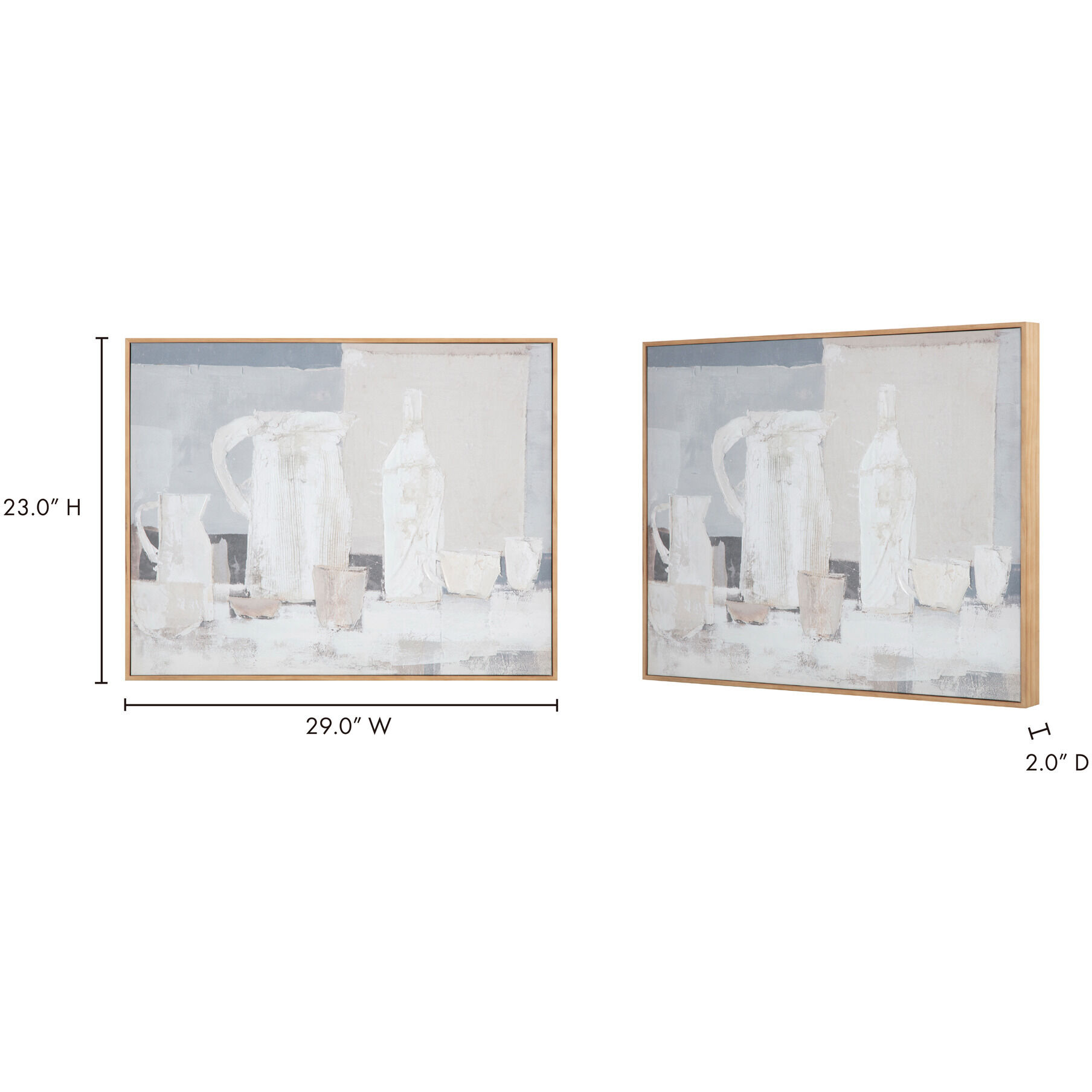 Tablescape 29 X 23 inch Painting